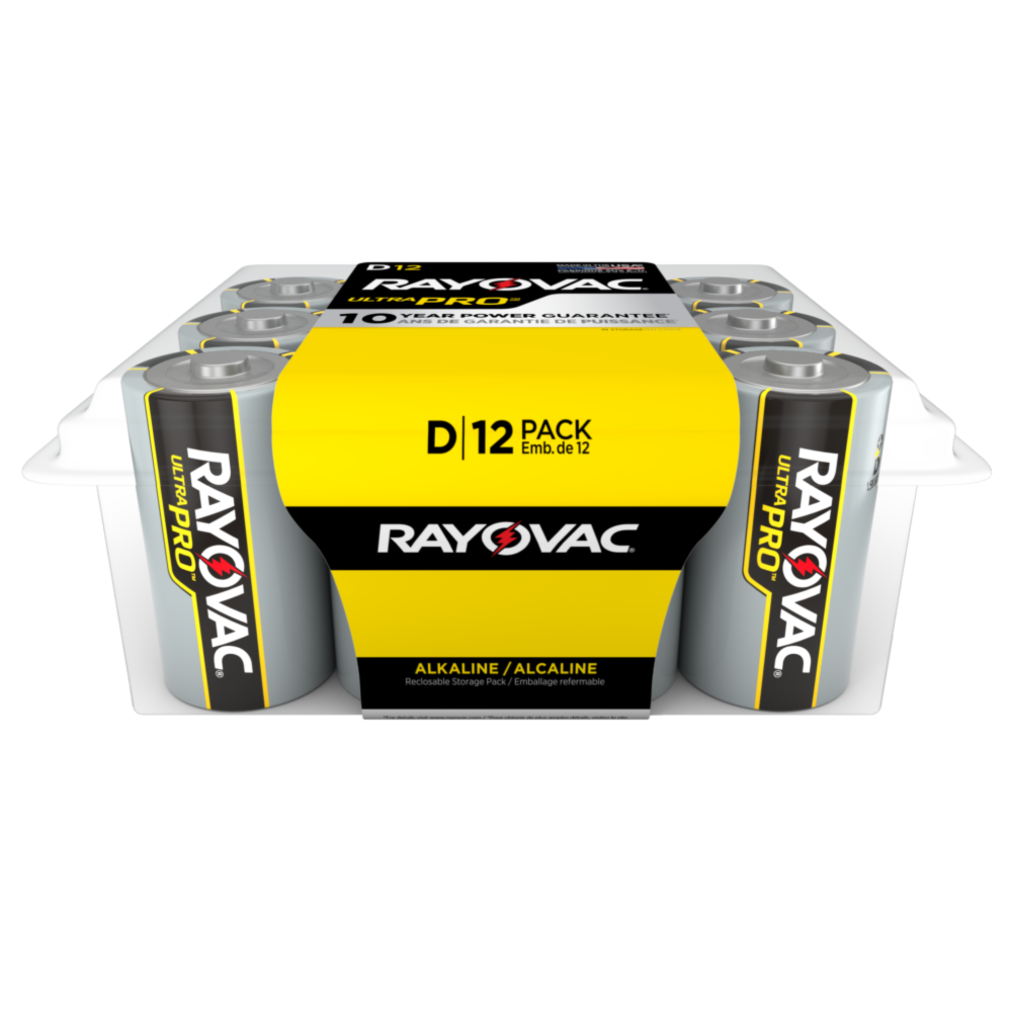 Rayovac Ultra Pro Alkaline D Batteries (12-Pack) from Columbia Safety